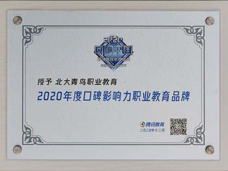 2020年度口碑影响力职业教育品牌